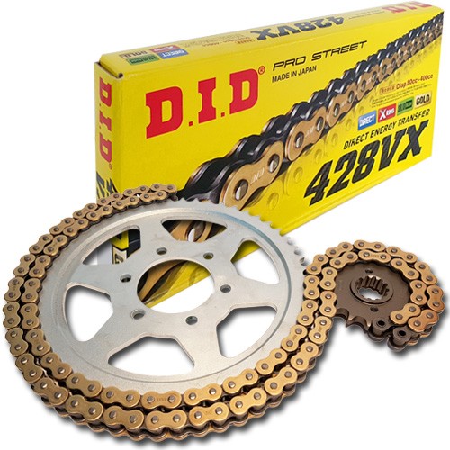 Kit catena did acciaio 428vx - catena,
