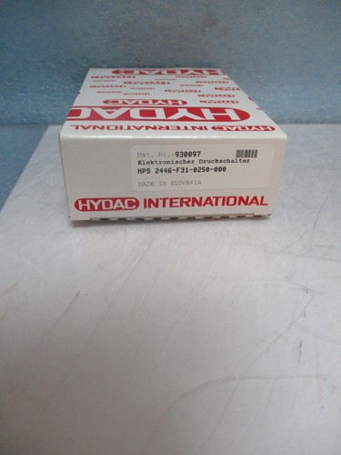 Hydac pressostato hps - hydac,