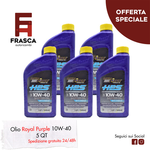 Olio motore sintetico - olio, hps