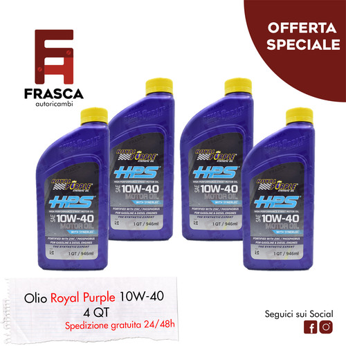 Olio motore sintetico hps - sintetico,