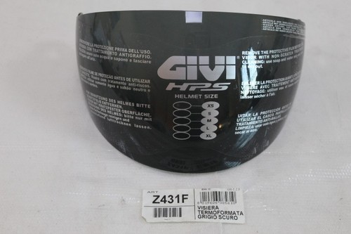 Visiera termoformata grigio